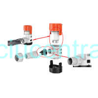 Elektrinė 12/24V išardoma triumo vandens pompa 